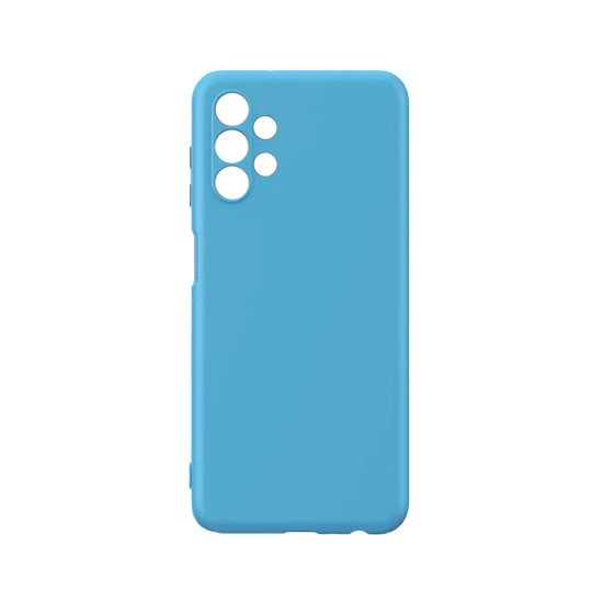 Silicone Case with Camera Shield for Samsung Galaxy A13 4g Blue